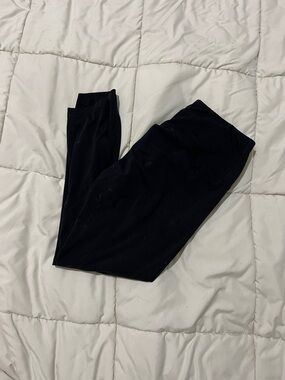 Yogalicious Black High-Rise Stretch Leggings